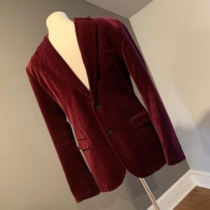 Zara Men - Burgundy velvet Jacket